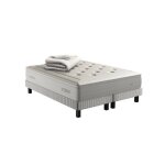 Ensemble reflexion 2x80x200 - simmons - matelas h33 ressort ensach�s ferme 2 sommier + couette