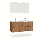 Ensemble salle de bain double vasque 5 pices venere chne