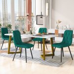 Ensemble de salle � manger(set117�68cm table de salle � manger avec 4 chaises) table de salle � manger ...
