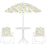 Ensemble salon de jardin extérieur enfant - aiyaplay - motif éléphant et girafe parasol réglable Ø 100 ... Ensemble salon de jardin extérieur enfant - aiyaplay - motif éléphant et girafe parasol réglable Ø 100 ...