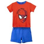 Ensemble t - shirt et short bb garon - cerda - spiderman - french terry - multicolore - confort optimal ...