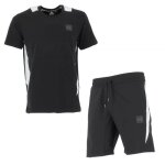 Ensemble short tee shirt helvetica 40 lacage