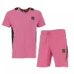 Ensemble short tee shirt helvetica 40 lacage Ensemble short tee shirt helvetica 40 lacage