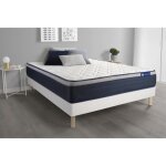 Ensemble matelas mmoire de forme actimemo max 140x200 cm maxi paisseur 7zones de confort + sommier
