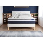 Pack prt  dormir actimemo confort matelas mmoire de forme 160x200 maxi paisseur + sommier kit bl