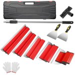 Ensemble de spatules de surface(190 mm demi - lune 250 mm 400 mm 600 mm 800 mm) avec lames de rechange ...