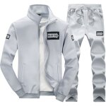 Ensemble de surv�tement gris pour homme - automne hiver - manches longues - taille m