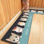Tapis de sol - antidrapant - absorbant - cologique - lavable - rectangulaire