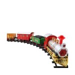 Ensemble de train �lectrique abs pour enfants jouet pour gar�ons locomotive � vapeur voies de chargement ...