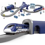 Ensembles de trains pour tout - petits 66 pices connexion magntique compatible avec thomas cadeaux ...