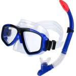 Ensemble tuba sec masque de plonge anti - bue et panoramique  large champ de vision