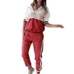 Ensemble de vetements survtement de survtement pour femmes ensembles de pantalons sport ensembles de ...