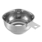 Entonnoir  confiture - inox - grande ouverture - remplissage facile - argent - auxiliaire