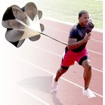 Entranement de vitesse avec parachute exercices de sprint de 56 pouces idal pour le football et la ...