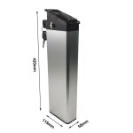 Entrep�t de france 48v17. 5ah batterie de v�lo �lectrique pliable cellule panasonic 30a bms chargeur ...