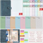 Enveloppe budget francais a6 classeur budget planner - carnet budget avec 8 d�fi de l�conomie dargent ...