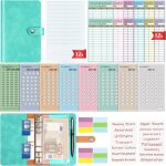 Enveloppe budget francais a6 classeur budget planner - carnet budget avec 8 d�fi de l�conomie dargent ...