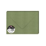 Enveloppe c5 - clairefontaine - pollen - vert - mixte - 20 pi�ces