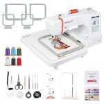 Eoc06 machine  broder poolingrande zone de broderie 20x28 cmcran tactile dordinateur 18 cmadapte aux ...