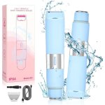 Épilateur électrique 2 en 1 pour femme rasoir sans fil pour le visage les lèvres le menton les aisselles ... Épilateur électrique 2 en 1 pour femme rasoir sans fil pour le visage les lèvres le menton les aisselles ...