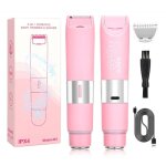 pilateur lectrique 2 en 1 pour femme rasoir sans fil pour le visage les lvres le menton les aisselles ...
