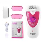 pilateur lectrique femme tte de rasage et tondeuse pour visage les aisselles le bikini et les jambes ...