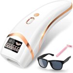 pilateur laser ipl 5 niveaux dnergie 999999 impulsions lumineuses 2 modes manuel et automatique pour ...