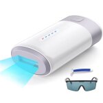 pilateur laser ipl permanent  usage domestique 5 niveaux 999999 flashs indolores pour le corps et ...