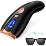 Epilateur lumiere pulsee 999000 flashs ipl dfinitif 2 modes 5 niveaux femme homme corps maillot bikini ...