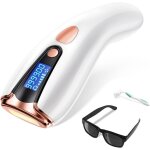 Epilateur lumiere pulsee999000flashs ipl pilateur laser dfinitif epilation 2 modes 5 niveaux dnergie ...