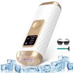 Epilateur lumiere pulsee ipl de refroidissement 2 modes 5 niveaux pilation 999900 flashs pilateur laser ...