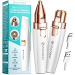 �pilateur visage et sourcils - svatv - vg - 102 - rechargeable - lampe led int�gr�e - indolore - portable ...