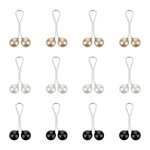 �pingles s�curit� hijab - 12 pi�ces perles 3 couleurs - convient pour foulard ch�le bijoux musulmans