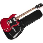 Epiphone sg standard cherry + housse guitare double cut