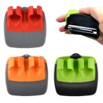 Éplucheur de légumes à main avec poignées en caoutchouc pour les doigtsgadget de cuisine en silicone ... Éplucheur de légumes à main avec poignées en caoutchouc pour les doigtsgadget de cuisine en silicone ...