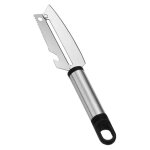 �plucheur multifonction mlbq en acier inoxydable - grattoir l�gumes & ouvre - bouteille (manche �b�ne) ...