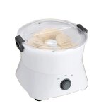 �plucheur de pommes de terre �lectrique moteur puissant de 85w grande capacit� blanc