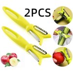 �plucheur�plucheur de l�gumes double face rotatif�conome fruitsr�pe � carottes multifonctionnelpour concombres ...