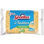 Eponges tradition n2 - spontex - trs rsistante et super absorbante - lot de 2