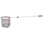 �puisette � crevettes - evia - aluminium - 130 cm - gris - l�g�re et maniable