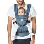 Ergobaby porte - bebe ergonomique et physiologique pour nouveau n� omni 360 cool air dorsale et ventral ...