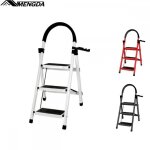 Escabeau 3 marches - mengda - pliant marchepied - escabeau de ménage - charge maximale 150 kg - acier ... Escabeau 3 marches - mengda - pliant marchepied - escabeau de ménage - charge maximale 150 kg - acier ...