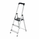 Escabeau aluminium werka pro 3 marches pliable