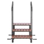 Escalier de spa � 3 marches - duoku - avec rampe - piscine hors sol ou gonflable - charge de 24948 kg ...