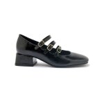Escarpins vernies triple bride femme pdiconfort