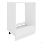 Esilo meuble bas de cuisine 60 cm pour four blanc.