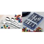 Couverts pour enfants - esmeyer - bambino - acier inoxydable - compatible lave - vaisselle - 4 pices ...