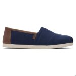 Espadrilles avec dtails en cuir toms alpargata