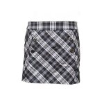 Espirit jupe mini courte confortable durable noire et blanche à carreaux m Espirit jupe mini courte confortable durable noire et blanche à carreaux m