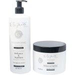 Esquishair + gamme shampooing et masque  la kratine sans sulfate brillance et nutrition [1036]
